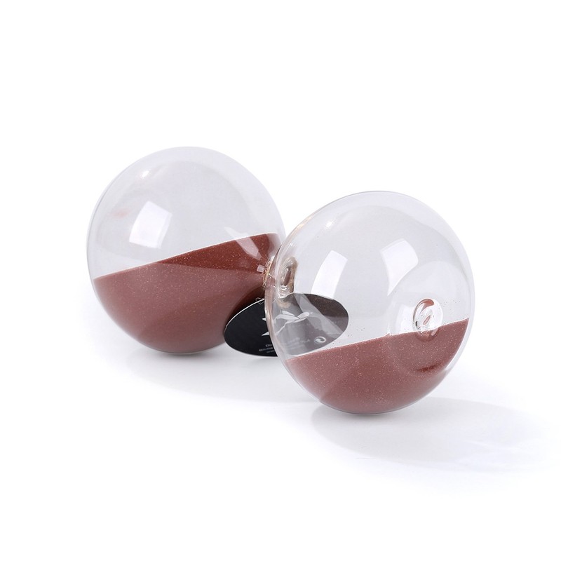 SWISSELITE Puff Sand Timer, Hourglass Sand Timers, Inspired Glass for