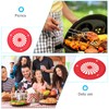 DOITOOL 10Pcs Reusable Plastic Paper Plate Holder for Party BBQ