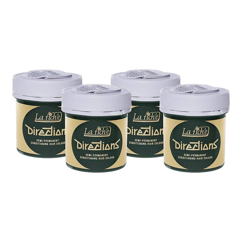 4 x La Riche Directions Semi-Perm Hair Colour,4X 88ml, Alpine