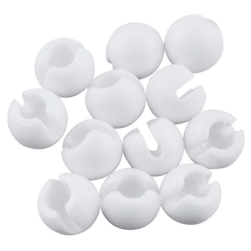 ZZLZX 12 topes para cadena de cuentas para persianas enrollables,