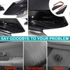 Hudiriy Car Front bumper middle air intake grille decorative frame