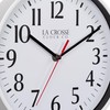 La Crosse 404-3025W 10-inch Basics Quartz Analog Wall Clock -