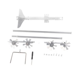 Aircraft Wind Spinner Metal Windmill Airplane Wind Spinner Sculpture for Yard Garden Sculpture