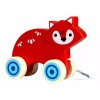 Applesauce Red Fox Educational Wooden Pull Toy by Applesauce