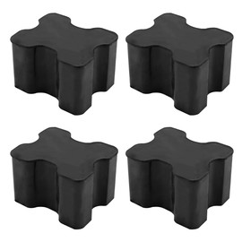 Nicear 4 Pcs Rubber Coil Spring Booster Spacers Heavy Duty Rubber Front Coil Spacers Suspension Height Of Vehicle By Increasing Compression Force Spring