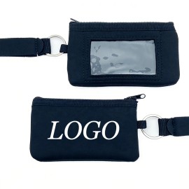 Men Designer Wallet Men Women Credit Id Card Holder Wallet Designer Lady Coin Purse Kid Mini Purse Keychain Wallet for Men Womencolor: Black