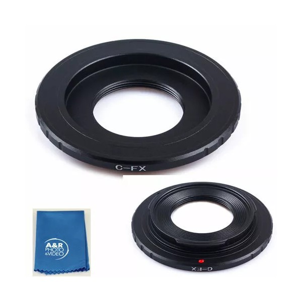 A&R C-FX C Mount Movie CCTV 16mm lens to Fuji