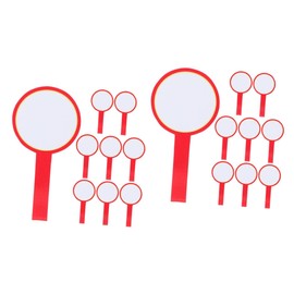 STOBOK Sets Blank Score Board Handheld Whiteboard Erasable Scoreboard Judges Score Paddle Mini Whiteboard Scoreboard for Auctions Pcs