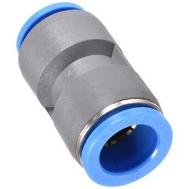 TA-VIGOR 16mm to 14mm Straight Union Push to Connect Fittings, Quick Release Pneumatic Tube Reducer Air Line Connector for Compressor Vacuum System