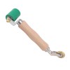 40mm Silicone Seam Roller Dual Use Brass Wheel Wood Handle