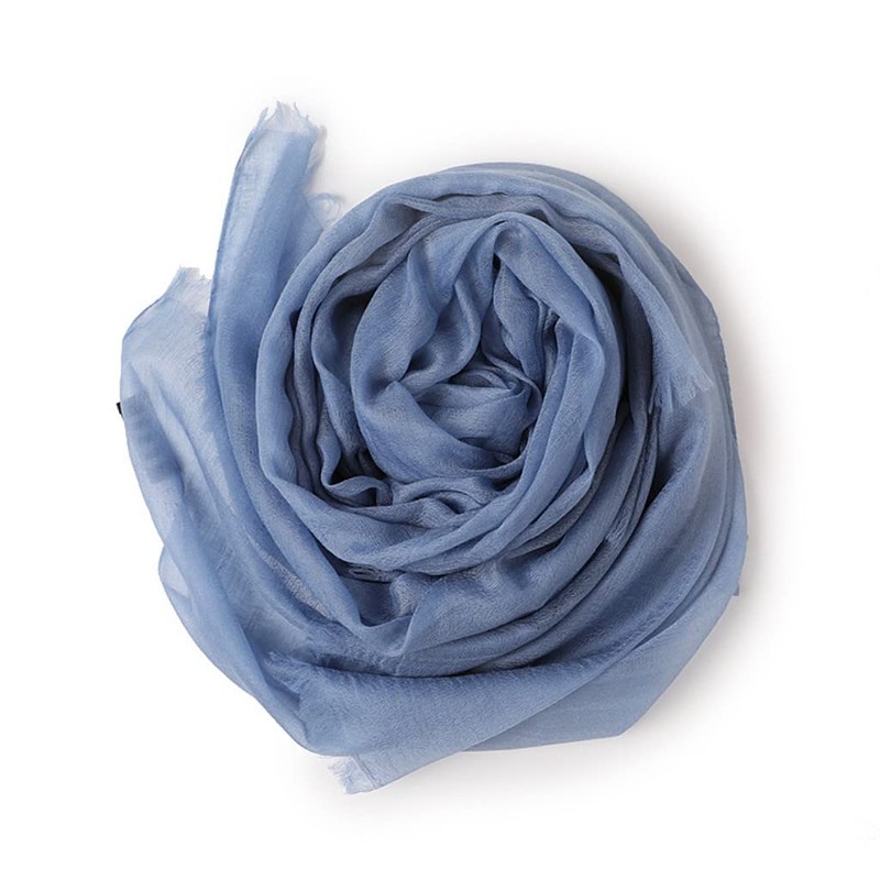 Prettystern Women's 100% Cashmere Feather Light Ring Pashmina Scarf Evening
