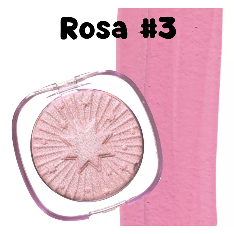 Universo en Linea Iluminador Glitter Rostro Contorno Highlight Make Up