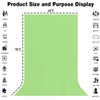 LYLYCTY Light Green Backdrop for Photography 6x9ft Zoom Screen Meeting,