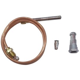 Replacement Thermocouple 24 Universal Gas Fireplace Replacement Thermocouple Stove Kit Adaptors 24-48 inch - 48 Inch