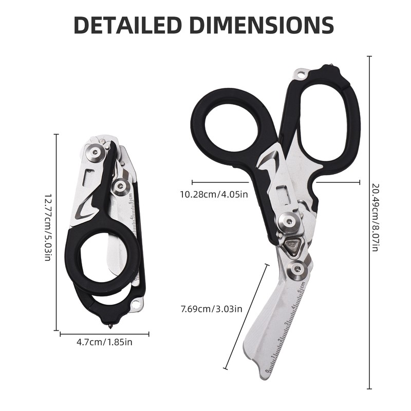Trauma Shear Multi functional Pliers Tool Outdoor Camping Tools Emergency
