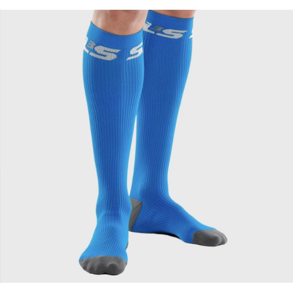 SLS3 FCX Compression Socks S/M Blue 20-30 mmHg Knee High