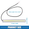 X AUTOHAUX Car Daytime Running Light Bar COB Light White