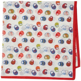 Yamamoto Hitoshouten Japanese Miscellaneous Goods Kyoto Accessories Yonchodo Handkerchief Daruma 21-22-12319