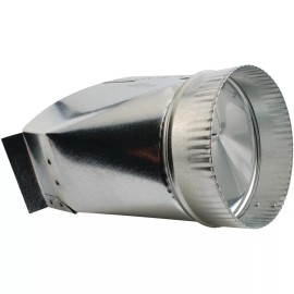 Deflecto® DEFLECTO DGT36 Galvanized Round Transition (6 Inch)