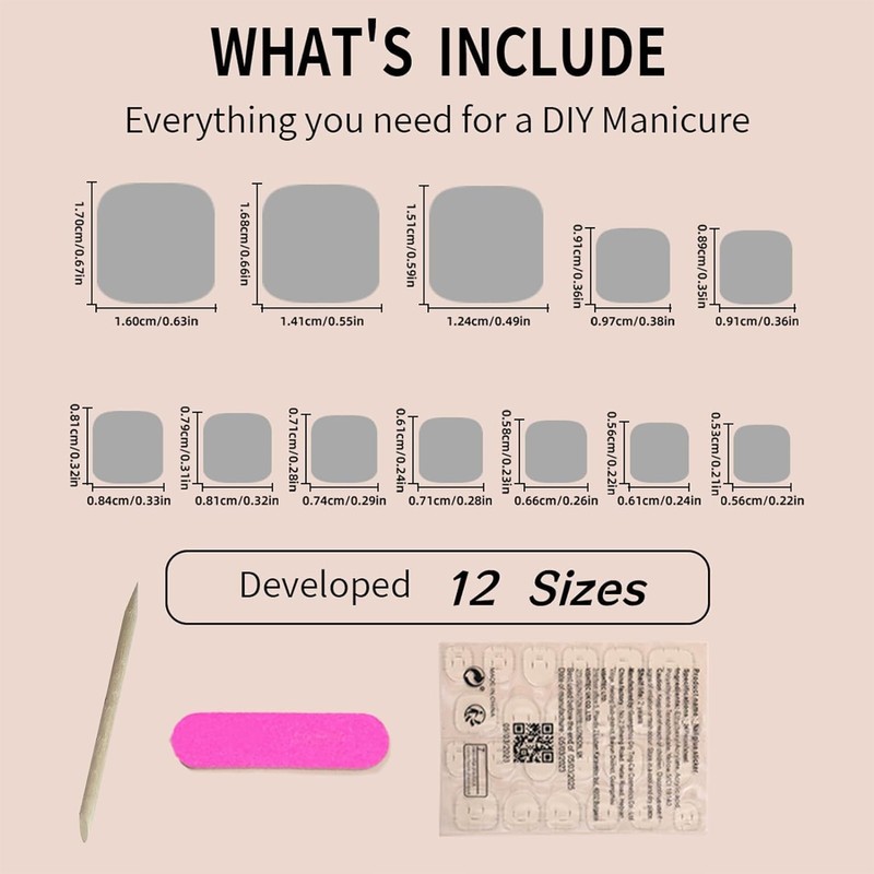 Pink Press on Toenails Toe Nail Short Fake Toe Nails