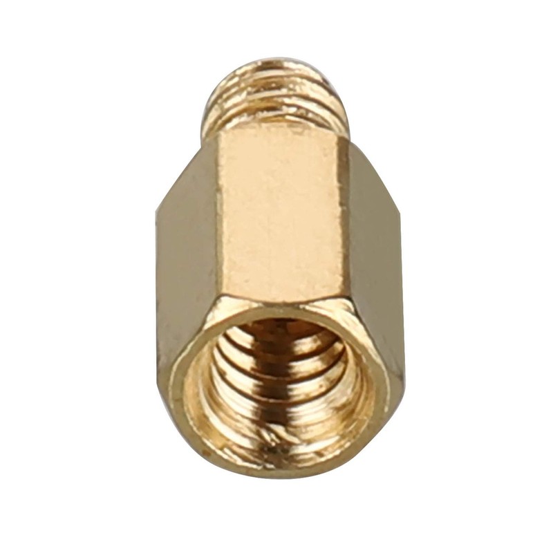 HanTof 6-32 Brass Motherboard Standoffs,ATX Case Standoffs, ATX Standoff for