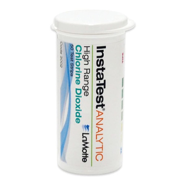 LaMotte LaMotte Insta-Test 3002 Chlorine Dioxide Single Factor Test Strip,