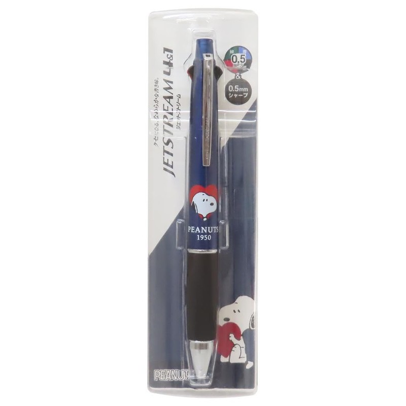 Snoopy Jetstream 4 & 1 0.5/WHOLE HEART Peanuts [Mechanical Pen