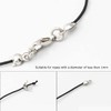 500 Pieces Silver Calotte Ends Knot Covers for DIY Bracelet