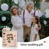 Silver Wedding Gift, High-Quality Gift for Silver Wedding, Elegant Decoration