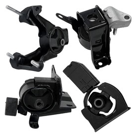 1.8L Engine Motor Mount Set Compatible for Toyota Corolla Matrix Base/ XR 2WD 2003-2008, for Pontiac Vibe 2003-2008 Automatic Transmission A4219, A4221, A4220, A4218
