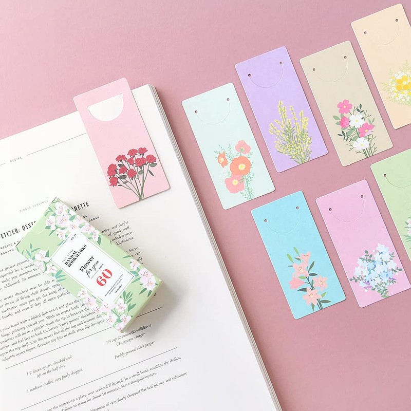 Monolike Half Moon Bookmark Flower for You Version 1 +