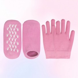 Ultra-Hydrating Gel Socks for Winter Foot Repair & Exfoliation Slipper Gloves 2ea