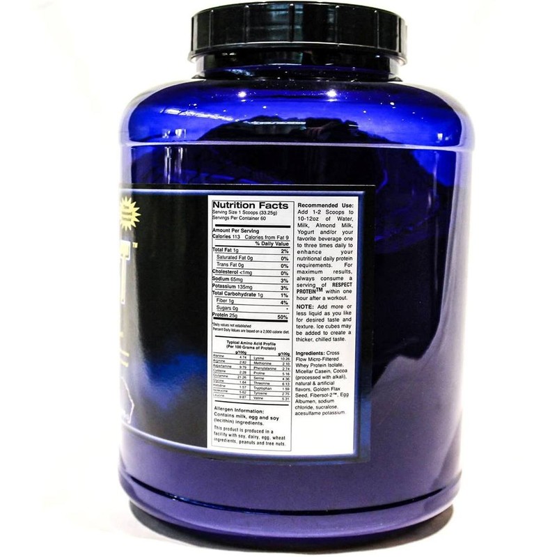 Time Released Protein Shake- Respect Protein – Best Meal Replacement
