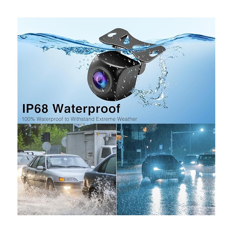 Carpuride Reversing Camera Compatible 903 Screen