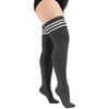 Plus Size Thigh High Socks for Women Thick Long Leg