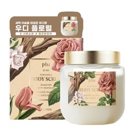 Flu Ploo Perfumed Sea Salt Body Scrub 500g Woody Floral / 플루 퍼퓸드 씨솔트 바디스크럽 500g 우디플로럴