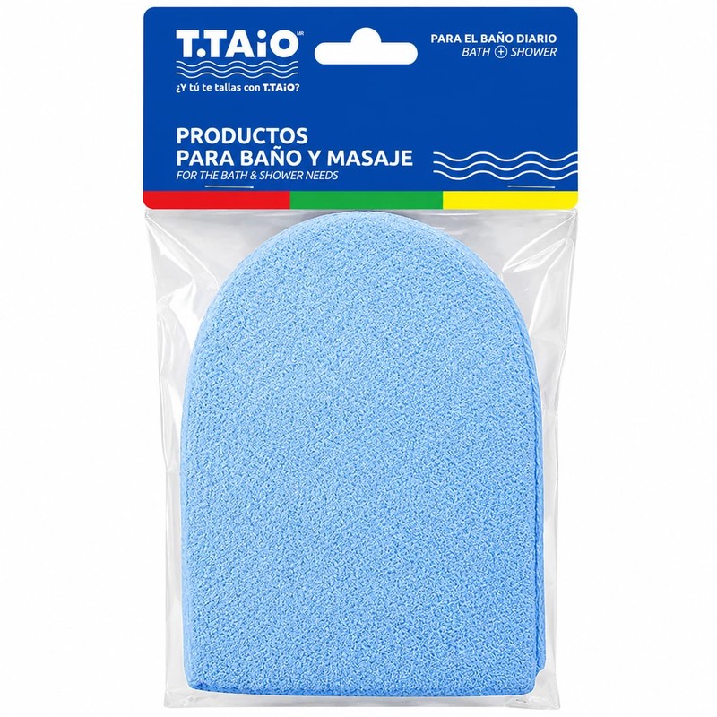 Manopla Exfoliante para Baño T Taio I Limpieza Corporal