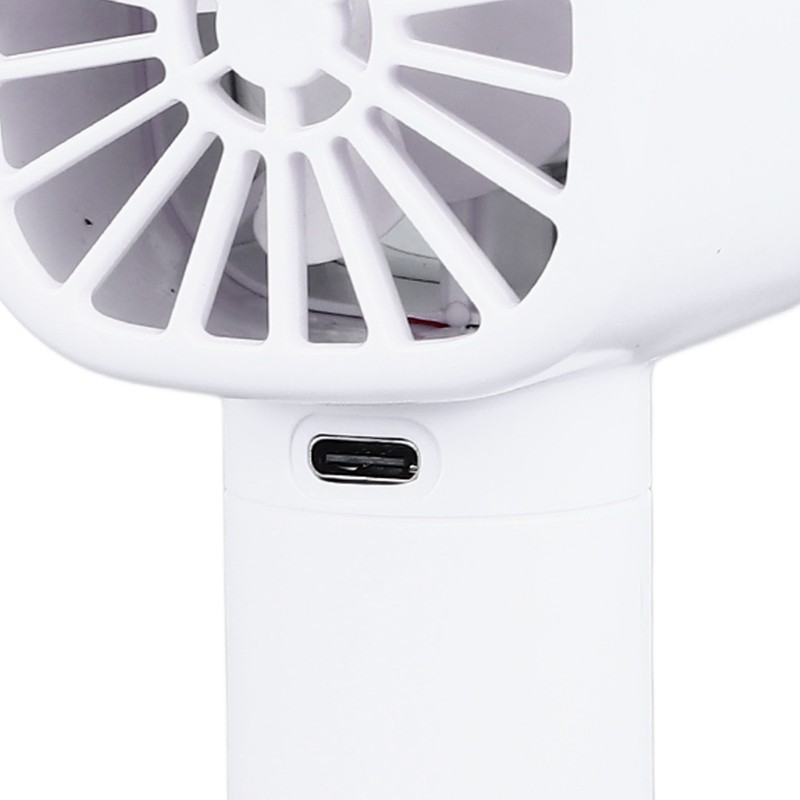 Handheld Turbo Fan ABS 3 Speeds USB Rechargeable Mini Portable