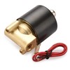 Heschen Brass Electric Solenoid Valve, 2W-025-06, PT1/8", DC12V, Direct Action