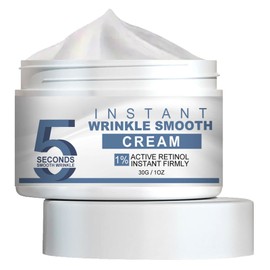 KOAHDE Natürliche Feuchtigkeitscreme für Glatte Haut,Falten Entfernungs Creme,Soforteffekt gegen Falten,5 Sekunden Instant Wrinkle Remover Cream,Aktiv-Retinol-Anti-Falten-Creme,30G