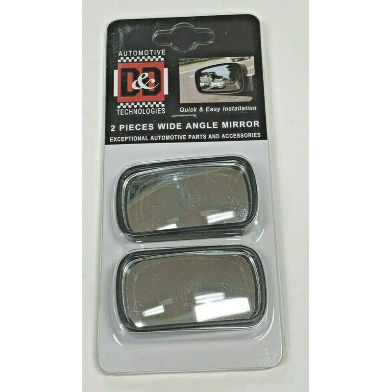 D&D 2 PCS. CONVEX BLIND SPOT WIDE ANGLE REAR VIEW