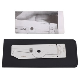1pc Precision Stainless Steel Weld Gauge Undercut Depth Gage Measuring Tool