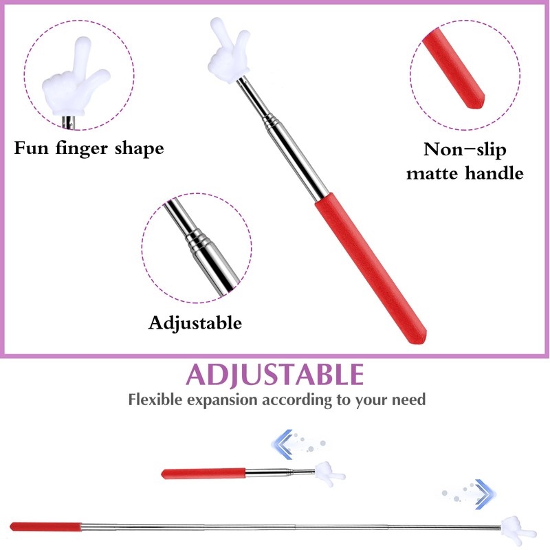 DIVINA VITAE Extendable Pointer Stick, Retractable Classroom, Telescopic Teacher Pointer,