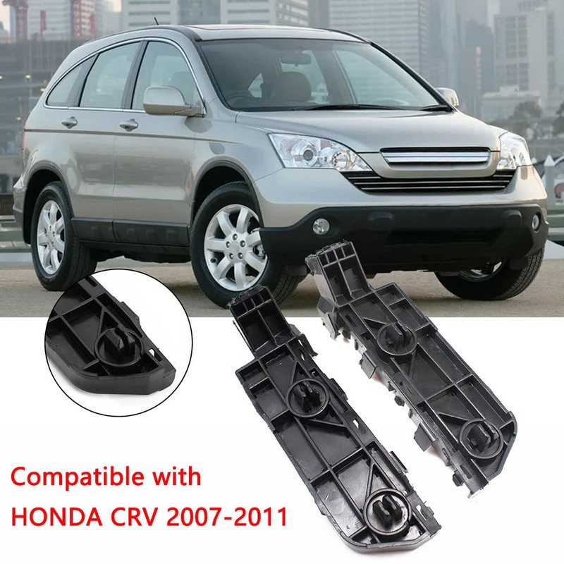 Front Bumper Brackets Left & Right, TOTMOX Plastic Bumper Brackets
