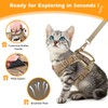 SALFSE Tactical Cat Harness and Leash Set for Walking Escape