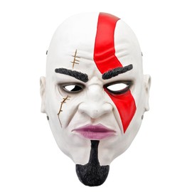 Munetoshi Kratos GoW Mask War Spartan Ghost Greek Fantasy Video Game Cosplay Costume Prop Cosplay