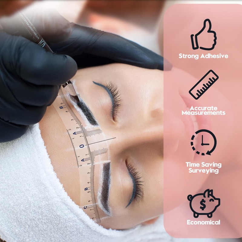 MOKOHOA Microblading Kit, Microblading Supplies with 5pcs Microblading Handles eyebrow