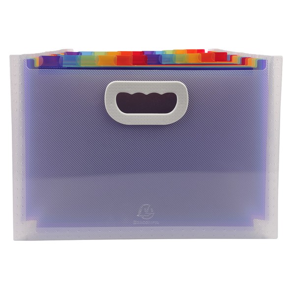Exacompta - Ref 55198E - Crystal Multipart Expanding Case -