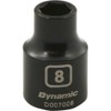 Dynamic Tools 3/8-Inch Drive 6 Point Metric, 8-Millimeter Standard Length,