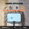 Happybuy Blue Manual Carpet Sweeper: A Compact Cleaning Powerhouse. Boasting